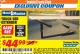 Harbor Freight ITC Coupon TRUCK BED EXTENDER Lot No. 69650 Expired: 11/30/17 - $44.99