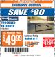 Harbor Freight ITC Coupon TRUCK BED EXTENDER Lot No. 69650 Expired: 12/19/17 - $49.99