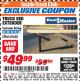 Harbor Freight ITC Coupon TRUCK BED EXTENDER Lot No. 69650 Expired: 3/31/18 - $49.99