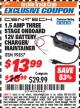Harbor Freight ITC Coupon 1.5 AMP, 12V 3 STAGE ONBOARD BATTERY CHARGER/MAINTAINER Lot No. 99857 Expired: 7/31/17 - $13.99