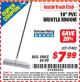 Harbor Freight ITC Coupon 18 IN. PVC BRISTLE BROOM Lot No. 97402 Expired: 5/31/15 - $7.99