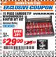 Harbor Freight ITC Coupon 15 PIECE WOODWORKING ROUTER BIT SET FOR TABLE ROUTERS Lot No. 68872 Expired: 12/31/17 - $29.99