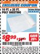 Harbor Freight ITC Coupon 10 FT. x 25 FT. POLY SHEETING Lot No. 95144 Expired: 12/31/17 - $8.99