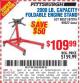Harbor Freight Coupon 2000 LB. FOLDABLE ENGINE STAND Lot No. 69522/67015/69521 Expired: 2/9/16 - $109.99