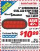 Harbor Freight ITC Coupon 6" SUBMERSIBLE OVAL LED STOP/TURN TRAILER LIGHT Lot No. 67064 Expired: 3/31/15 - $10.99