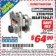 Harbor Freight ITC Coupon 2 TON PUSH BEAM TROLLEY Lot No. 40493/60509 Expired: 11/30/15 - $64.99