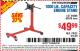 Harbor Freight Coupon 1000 LB. CAPACITY ENGINE STAND Lot No. 32916/69886/69520 Expired: 9/22/15 - $49.99