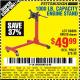 Harbor Freight Coupon 1000 LB. CAPACITY ENGINE STAND Lot No. 32916/69886/69520 Expired: 9/29/15 - $49.99