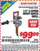 Harbor Freight ITC Coupon 1/2" 2-SPEED RIGHT ANGLE DRILL Lot No. 97622 Expired: 3/31/15 - $99.99