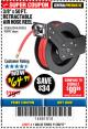 Harbor Freight Coupon RETRACTABLE AIR HOSE REEL WITH 3/8" x 50 FT. HOSE Lot No. 93897/69265/62344 Expired: 11/30/17 - $64.99