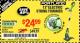 Harbor Freight Coupon 13" ELECTRIC STRING TRIMMER Lot No. 62567/62338 Expired: 8/5/17 - $24.99