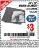 Harbor Freight Coupon 40" x 72" MOVER'S BLANKET Lot No. 47262/69504/62336 Expired: 3/15/15 - $3