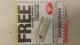 Harbor Freight FREE Coupon FOUR OUTLET POWER STRIP Lot No. 91334/69689/62495/62505/62497 Expired: 10/11/17 - FWP