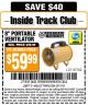 Harbor Freight ITC Coupon 8" PORTABLE VENTILATOR Lot No. 97762 Expired: 3/17/15 - $59.99