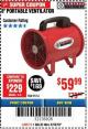 Harbor Freight Coupon 8" PORTABLE VENTILATOR Lot No. 97762 Expired: 3/18/18 - $59.99