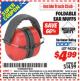 Harbor Freight ITC Coupon EAR MUFFS Lot No. 94334 Expired: 4/30/16 - $4.99