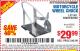 Harbor Freight Coupon MOTORCYCLE WHEEL CHOCK Lot No. 51648 Expired: 6/25/15 - $29.99