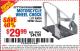 Harbor Freight Coupon MOTORCYCLE WHEEL CHOCK Lot No. 51648 Expired: 11/1/15 - $29.99