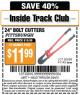Harbor Freight ITC Coupon 24" BOLT CUTTERS Lot No. 60699/41149 Expired: 3/24/15 - $11.99