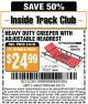 Harbor Freight ITC Coupon HEAVY DUTY CREEPER WITH ADJUSTABLE HEADREST Lot No. 63311/56383/46087 Expired: 4/21/15 - $24.99