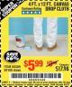 Harbor Freight Coupon 4 FT. x 12 FT. CANVAS DROP CLOTH Lot No. 69309/38108 Expired: 8/5/17 - $5.99