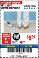 Harbor Freight Coupon 4 FT. x 12 FT. CANVAS DROP CLOTH Lot No. 69309/38108 Expired: 3/18/18 - $5.99