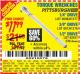 Harbor Freight Coupon TORQUE WRENCHES Lot No. 2696/61277/807/61276/239/62431 Expired: 11/7/15 - $11.99