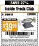 Harbor Freight ITC Coupon CENTRAL MACHINERY 6 IN. BUFFER Lot No. 61557/94393 Expired: 4/28/15 - $39.99