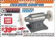Harbor Freight ITC Coupon CENTRAL MACHINERY 6 IN. BUFFER Lot No. 61557/94393 Expired: 8/31/17 - $39.99