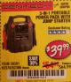 Harbor Freight Coupon 3-IN-1 PORTABLE POWER PACK WITH JUMP STARTER Lot No. 38391/60657/62306/62376/64083 Expired: 1/3/18 - $39.99
