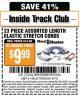 Harbor Freight ITC Coupon 23 PIECE ASSORTED LENGTH ELASTIC STRETCH CORDS Lot No. 60760/46736 Expired: 4/7/15 - $9.99
