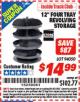 Harbor Freight ITC Coupon 12" FOUR TRAY REVOLVING STORAGE Lot No. 94050 Expired: 4/30/16 - $14.99
