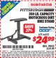 Harbor Freight ITC Coupon 350 LB. CAPACITY MOTOCROSS DIRT BIKE STAND Lot No. 66552 Expired: 4/30/15 - $24.99