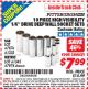 Harbor Freight ITC Coupon 10 PIECE HIGH VISIBILITY 1/4" DRIVE DEEP WALL SOCKET SETS Lot No. 67876/61333/61345/67874 Expired: 4/30/15 - $7.99