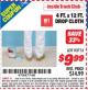 Harbor Freight ITC Coupon 4 FT. x 12 FT. POLY COATED DROP CLOTH Lot No. 93713 Expired: 9/30/15 - $9.99