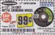 Harbor Freight Coupon 4-1/2" GRINDING WHEEL FOR METAL Lot No. 39677/61152/61448 Expired: 2/15/18 - $0.99