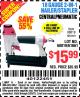 Harbor Freight Coupon 18 GAUGE 2-IN-1 NAILER/STAPLER Lot No. 68019/61661/63156 Expired: 3/28/15 - $15.99