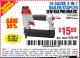 Harbor Freight Coupon 18 GAUGE 2-IN-1 NAILER/STAPLER Lot No. 68019/61661/63156 Expired: 9/12/15 - $15.99