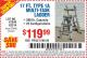 Harbor Freight Coupon FRANKLIN 17 FT. REACH, TYPE IA, 300 LB. MULTITASK LADDER Lot No. 63418 Expired: 4/29/15 - $119.99