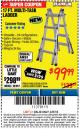 Harbor Freight ITC Coupon FRANKLIN 17 FT. REACH, TYPE IA, 300 LB. MULTITASK LADDER Lot No. 63418 Expired: 3/8/18 - $99.99