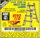 Harbor Freight Coupon FRANKLIN 17 FT. REACH, TYPE IA, 300 LB. MULTITASK LADDER Lot No. 63418 Expired: 8/5/15 - $118
