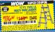 Harbor Freight Coupon FRANKLIN 17 FT. REACH, TYPE IA, 300 LB. MULTITASK LADDER Lot No. 63418 Expired: 11/12/15 - $116.61