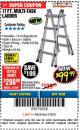 Harbor Freight Coupon FRANKLIN 17 FT. REACH, TYPE IA, 300 LB. MULTITASK LADDER Lot No. 63418 Expired: 3/18/18 - $99.99