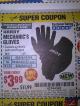 Harbor Freight Coupon MECHANIC'S GLOVES Lot No. 62434/62426/62433/62432/62429/64178/64179/62428 Expired: 3/31/16 - $3.99