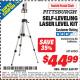 Harbor Freight ITC Coupon SELF-LEVELING LASER LEVEL KIT Lot No. 69243 Expired: 5/31/15 - $44.99