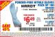 Harbor Freight Coupon POWDER-FREE NITRILE GLOVES PACK OF 100 Lot No. 68496/61363/97581/68497/61360/68498/61359 Expired: 6/23/15 - $6.49