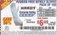 Harbor Freight Coupon POWDER-FREE NITRILE GLOVES PACK OF 100 Lot No. 68496/61363/97581/68497/61360/68498/61359 Expired: 2/2/16 - $6.49