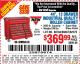 Harbor Freight Coupon 44", 13 DRAWER INDUSTRIAL QUALITY ROLLER CABINET Lot No. 62270/62744/68784/69387/63271 Expired: 1/9/15 - $369.99