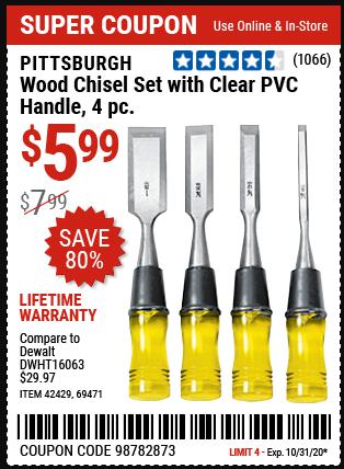 Wood Chisel Sets - Harbor Freight Tools