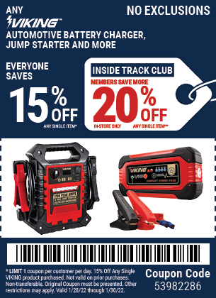 Harbor Freight 15 percent off coupon